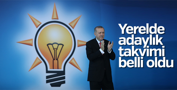 AK Parti'de aday adaylığı tarihleri belli oldu