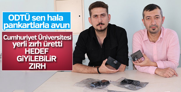 Yüzde 100 yerli kurşun geçirmez zırh plakası
