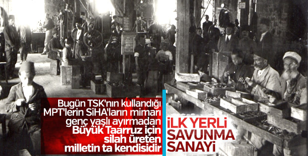 Kurtuluş Savaşı’nda savaş sanayii