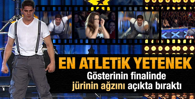 Yetenek Sizsiniz'de genç atlet izleyenleri mest etti