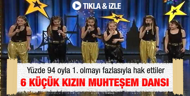 Yetenek Sizsiniz'de Le Dans grubunun performası büyüledi