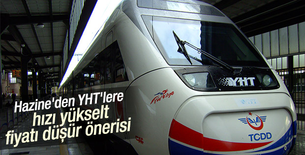Hazine'den YHT'ler için yeni öneri