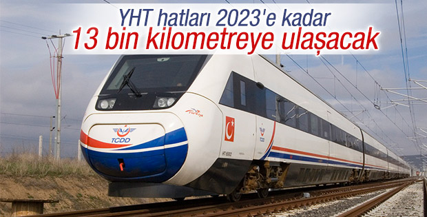 YHT hatları 13 bin kilometreye ulaşacak