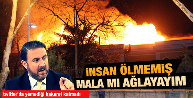 Bulut'un üniversitedeki yangınla ilgili sözlerine tepki