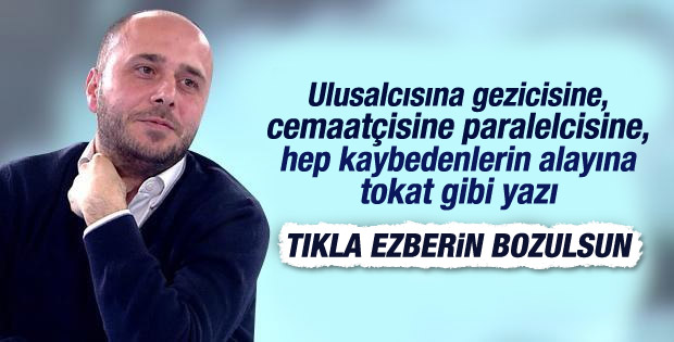 Yıldıray Oğur'dan ezber bozan yazı