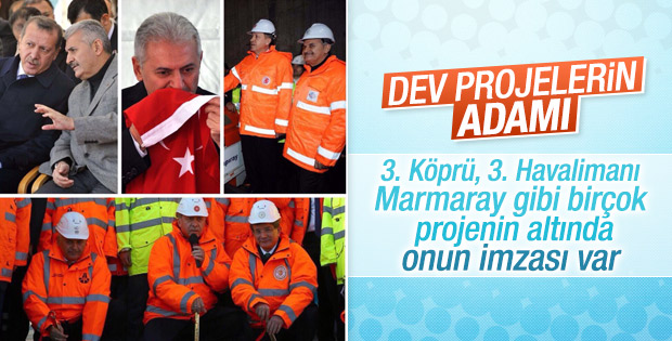 Binali Yıldırım demek büyük projeler demek