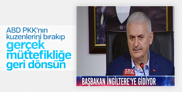 Başbakan Yıldırım'a ABD'nin YPG kararı soruldu
