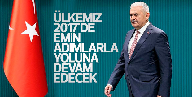 Başbakan'dan yeni yıl mesajı