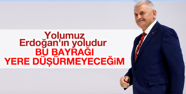 Binali Yıldırım'dan teşekkür konuşması