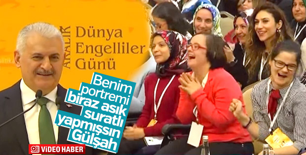 Binali Yıldırım Dünya Engelliler Günü etkinliğinde