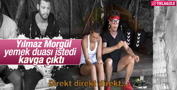 Yılmaz Morgül'ün yemek duası adada kavga çıkardı