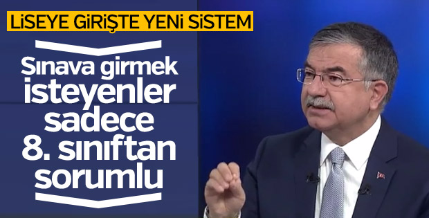 İsmet Yılmaz TEOG sonrası yeni sistemi anlattı