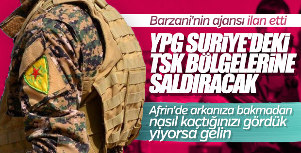 Terör örgütü PKK Afrin'e saldırma niyetinde