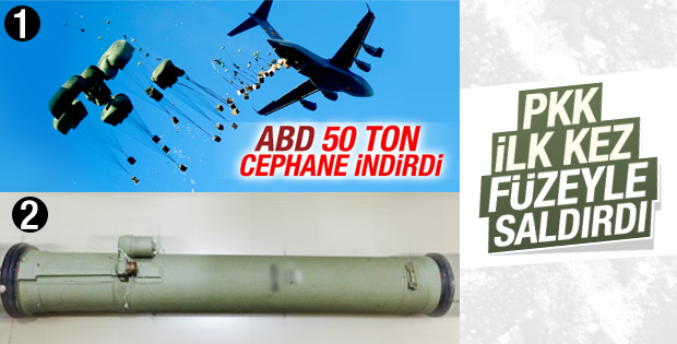 ABD'nin YPG'ye verdiği mühimmat PKK'da çıktı