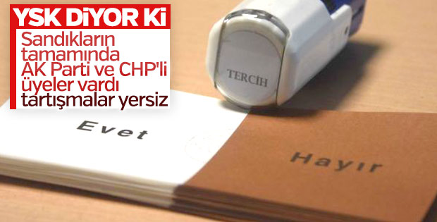 YSK Başkanı Güven'den referandum açıklaması