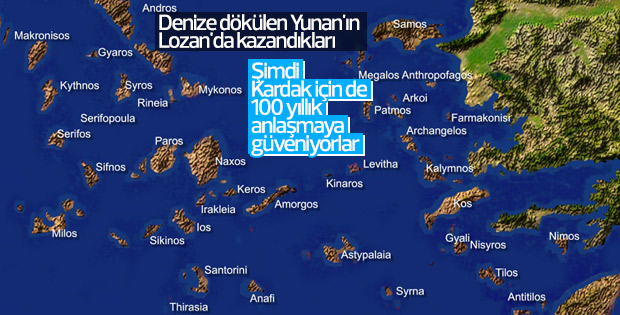 Yunanistan Kardak krizinde Lozan’a güveniyor