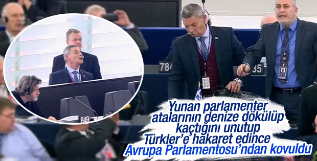 Irkçı Yunan vekil Avrupa Parlamentosu'ndan kovuldu