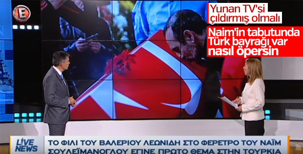Leonidis'in Türk bayrağını öpmesi Yunan'ı kızdırdı