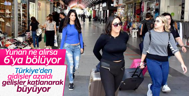 Yunanistan'a giden Türk turist sayısı azaldı