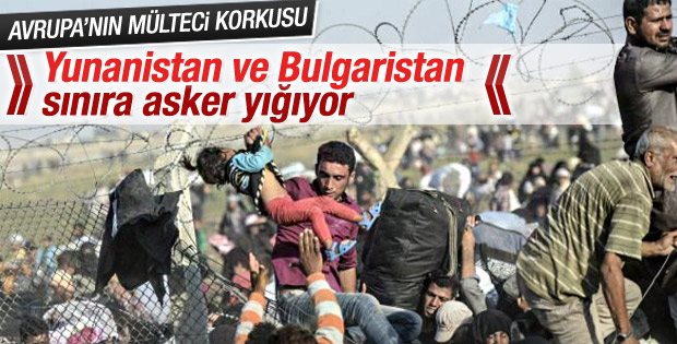 Yunanistan ve Bulgaristan'dan mülteci önlemi