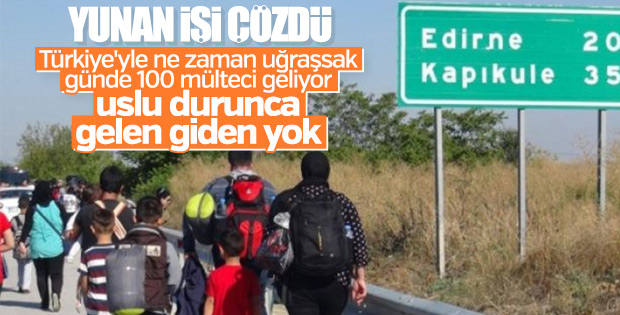 Yunanistan, Türkiye'den gelen mültecilerden şikayetçi
