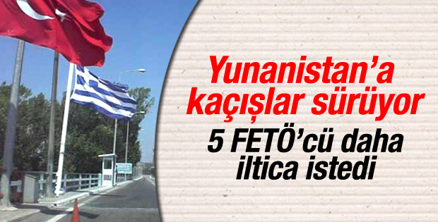 7 Türk vatandaşı Yunanistan'a kaçtı