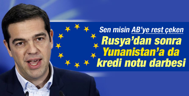 Standard & Poor's Yunanistan'ın kredi notunu düşürdü