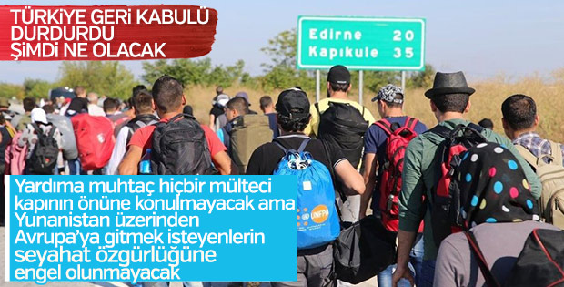 Yunanistan üzerinden Avrupa'ya gidişlere izin verilecek