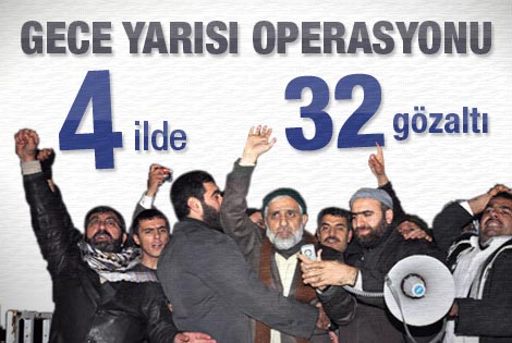 Yurt genelinde Hizbullah operasyonu