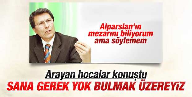 Sultan Alparslan'ın mezarını arayanlar konuştu
