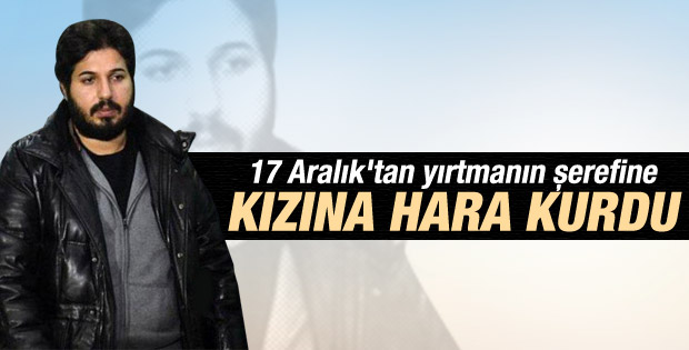 Reza Zarrab kızına hara hediye etti