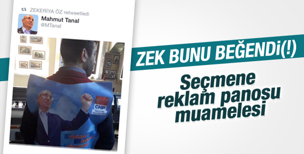 Zekeriya Öz'den Mahmut Tanal'a destek