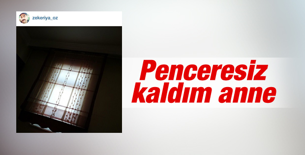 Zekeriya Öz'den pencere fotoğrafı