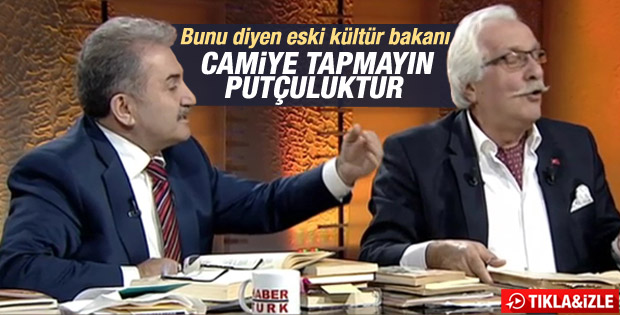 Namık Kemal Zeybek: Camiye tapmayın putçuluktur