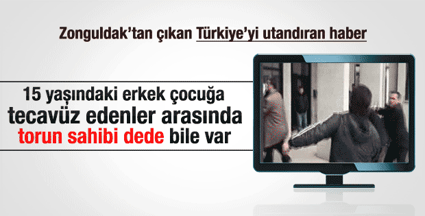 Zonguldak'ta erkek çocuğuna tecavüz