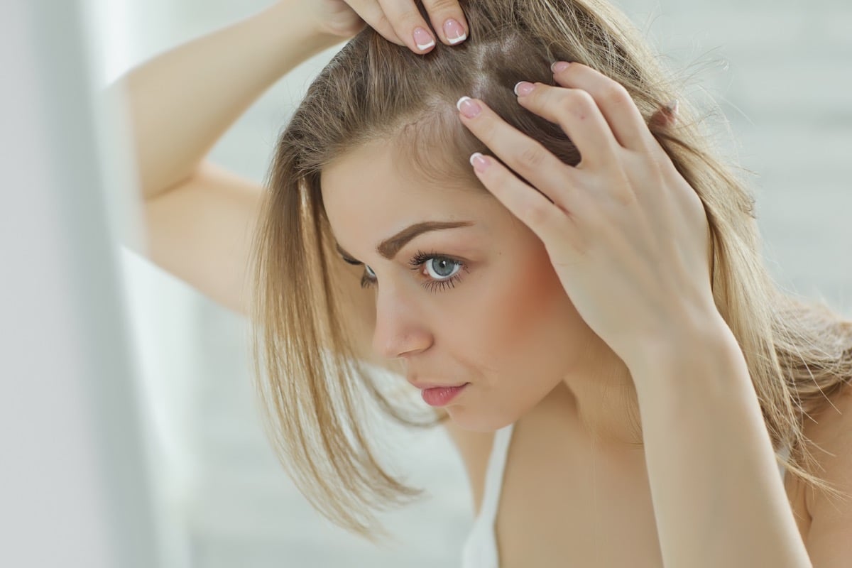 Fever diseases can cause hair loss #1