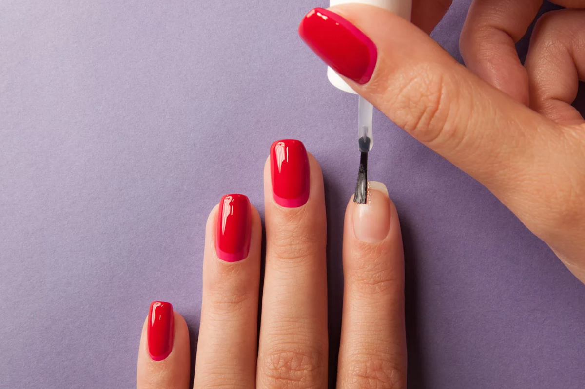 What does your nail color say about your personality?  #one