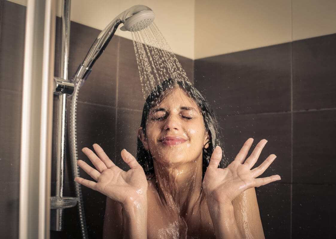 Benefits of cold shower on your skin #1