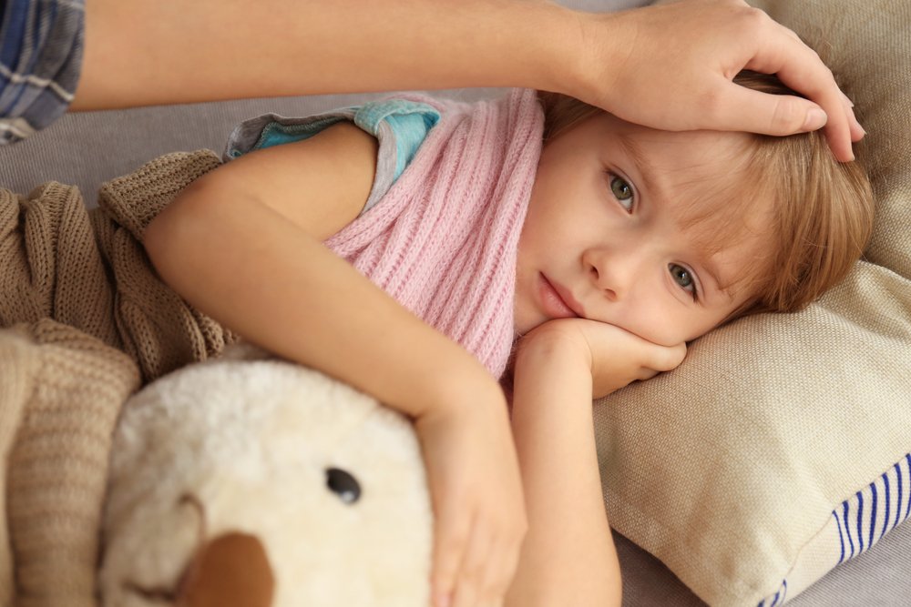 Iron deficiency is the most common type of anemia in children.