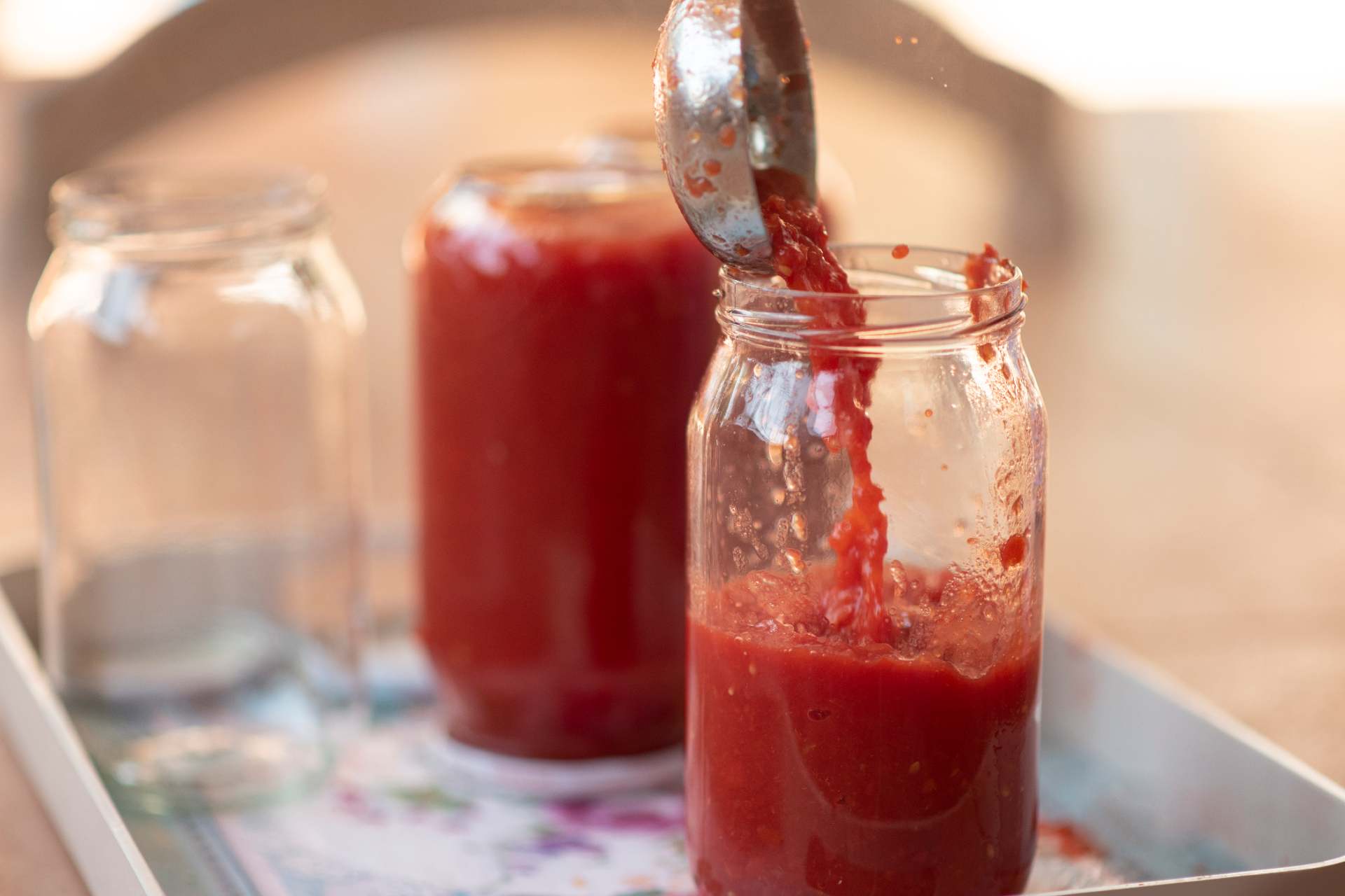 Kışlık domates nasıl hazırlanır? Domates sosu tarifi... #2