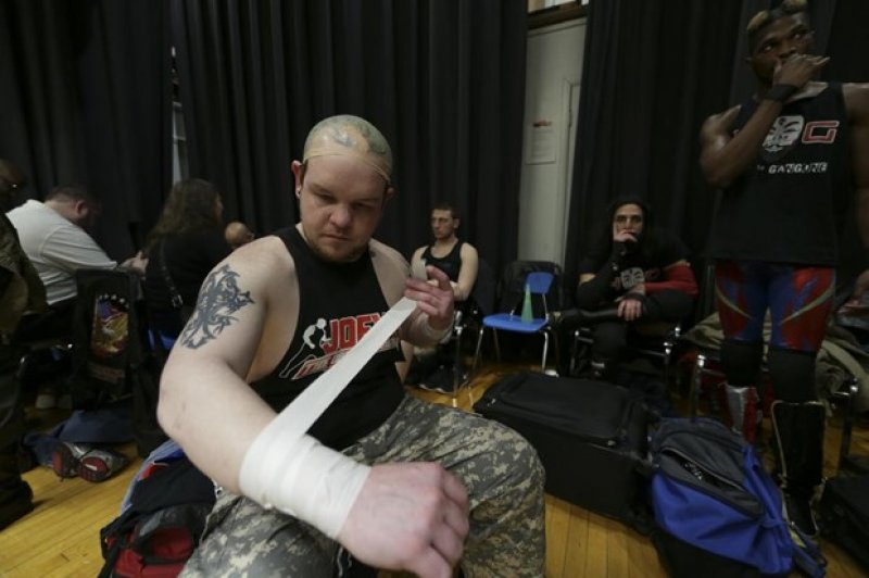 ABD'de kilisede Amerikan güreşi turnuvası