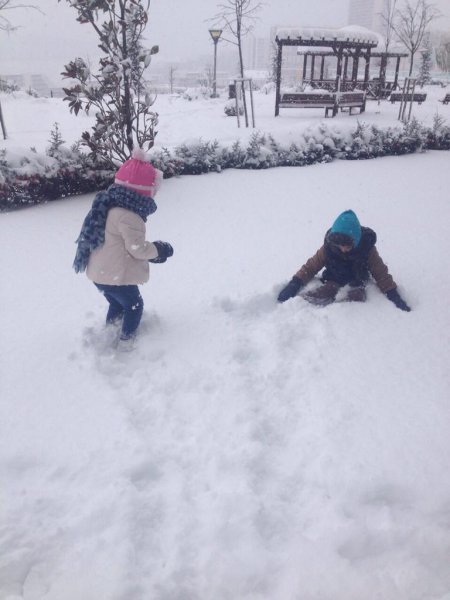 Kar tatili çocukları sevindirdi