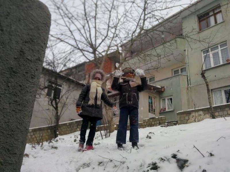 Kar tatili çocukları sevindirdi