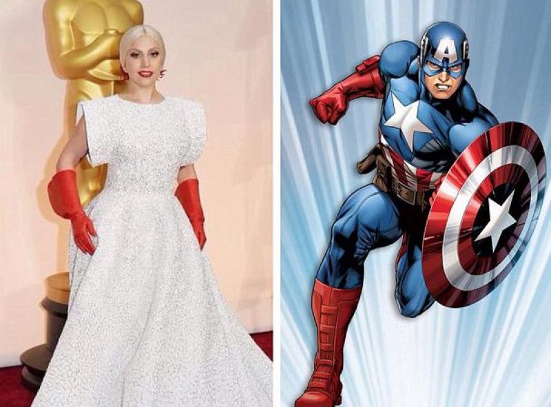 Sosyal medyada Lady Gaga capsleri