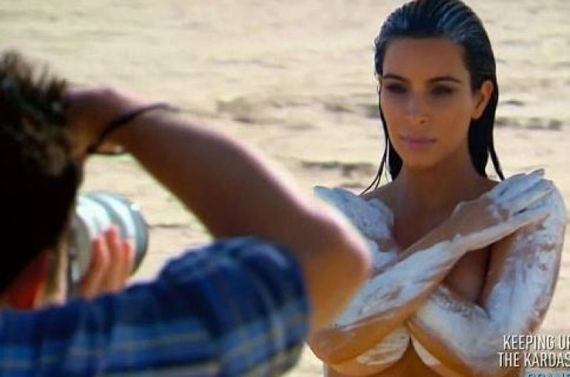 Kim Kardashiançöle düştü