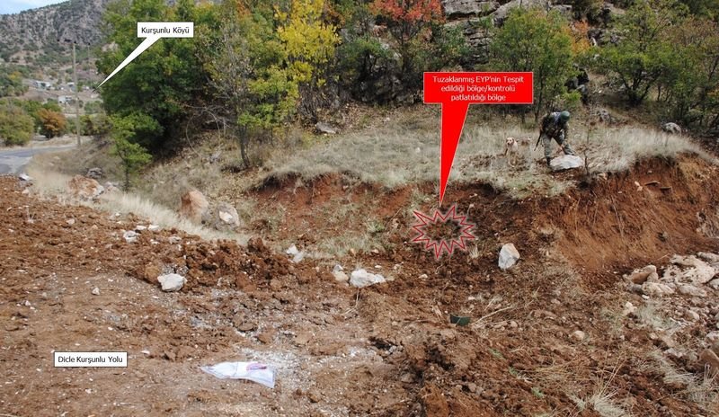 Diyarbakır Dicle'de PKK'nın bombacısı öldürüldü