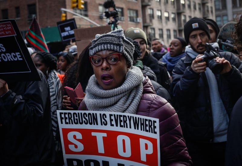 ABD'de polis şiddeti eylemi