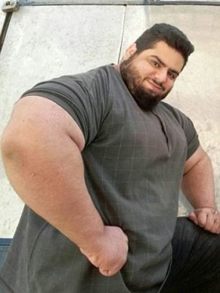 İranlı Hulk Sajad Gharibi