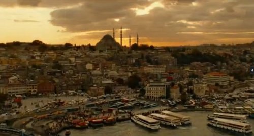 Taken 2 filminden Türkiye kareleri