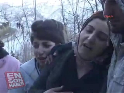 Şırnak Uludere'de ölenlerin ailelerinin feryatları